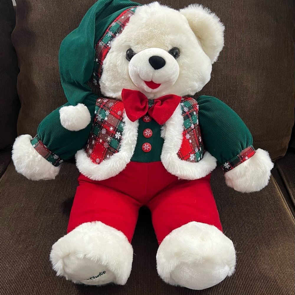 Dan Dee Vinatge 1994 Christmas Teddy Bear.